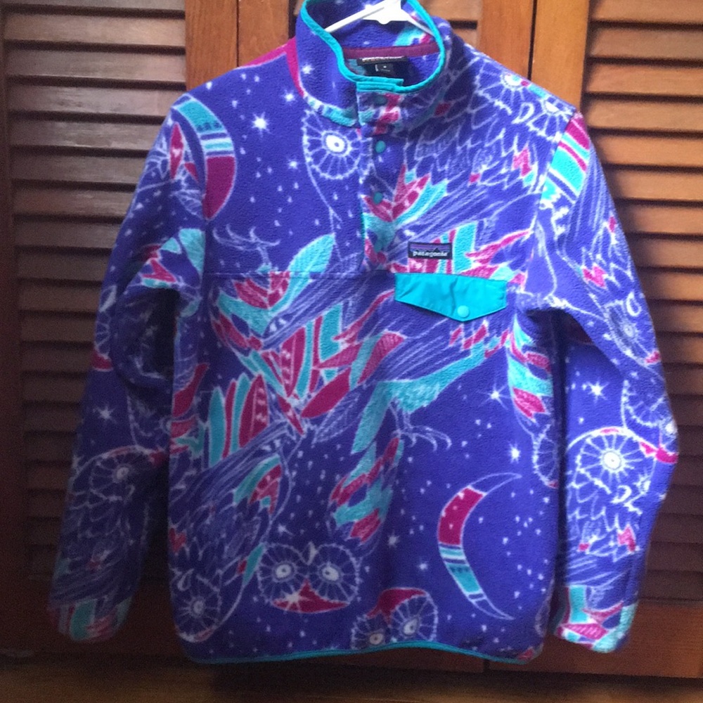 Patagonia women’s RARE fleece harvest moon jacket